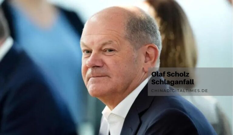 Olaf Scholz Schlaganfall