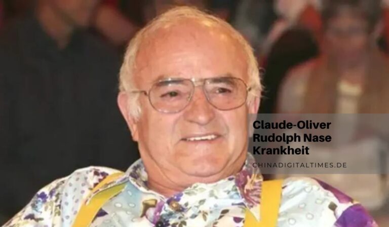 Claude-Oliver Rudolph Nase Krankheit