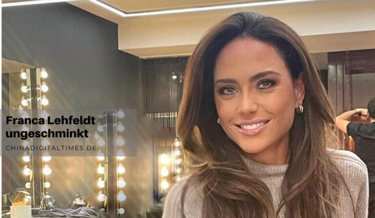 Franca Lehfeldt ungeschminkt